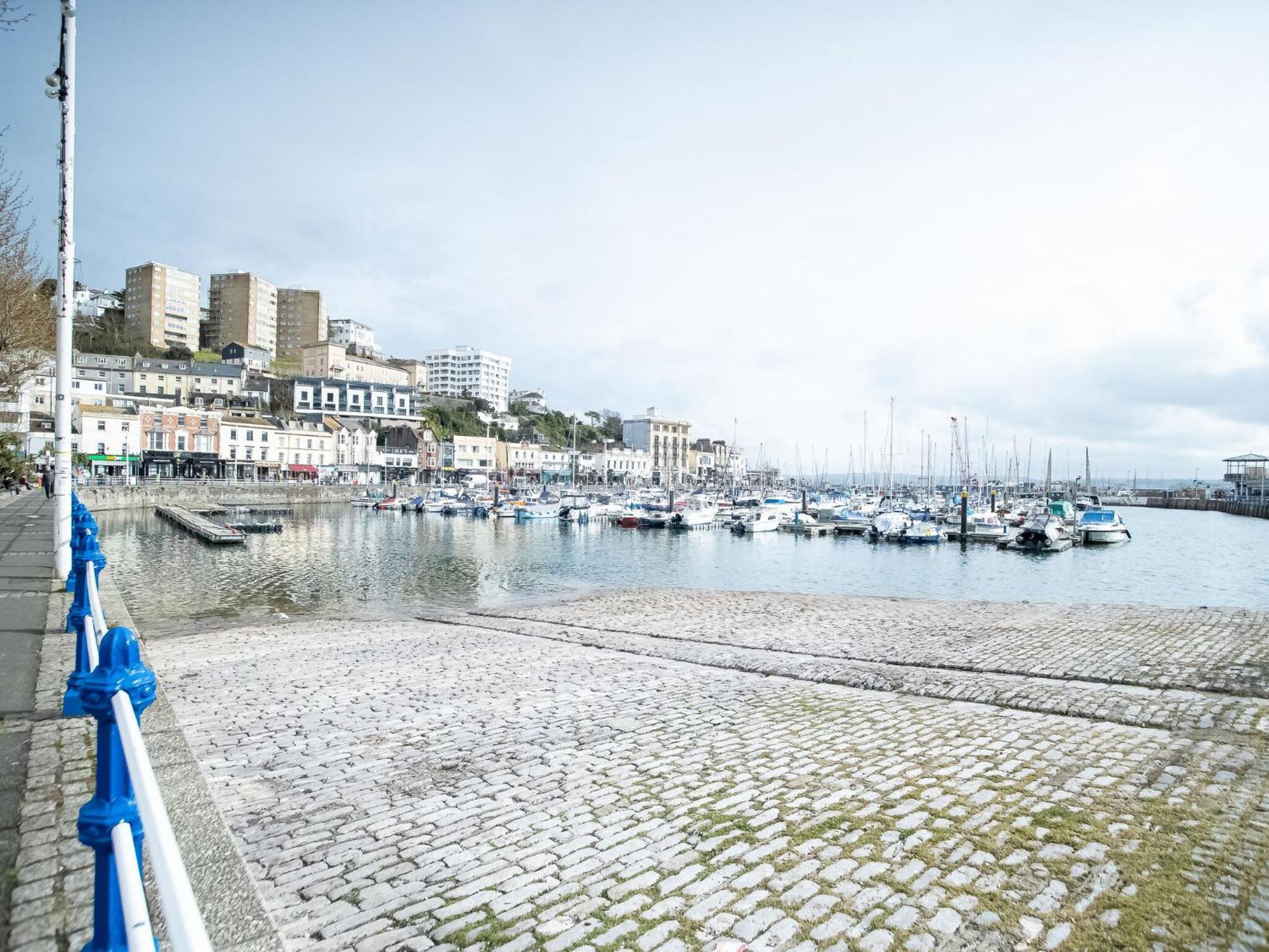 Luxe Central Overlooking Harbour Near Babbacoombe Beach Torquay